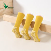 Chaussettes tubulaires décontractées pour hommes, tricotées, écologiques, respirantes, antidérapantes à pois, jetables, pour usage en avion et hôtel, collection 2025