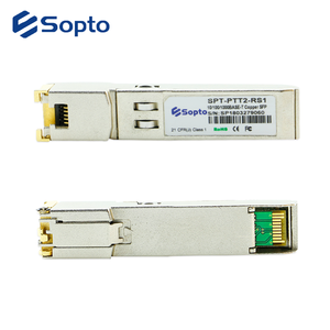 Chất lượng cao nhà máy giá đồng <span class=keywords><strong>SFP</strong></span> Module 10/100/1000M RJ45 giao diện 100m đồng <span class=keywords><strong>SFP</strong></span> thu phát - Product Image 1