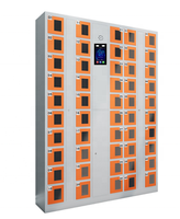 Kiosque intelligent de chargement de téléphone portable 20/30/40/50 compartiments