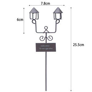 Panneau décoratif créatif en fer forgé en forme <span class=keywords><strong>de</strong></span> <span class=keywords><strong>phare</strong></span> pour décorer des pots <span class=keywords><strong>de</strong></span> fleurs, des vases, des plantes en pot, des petits gazebos, éclairé - Product Image 6