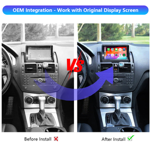 Multimédia Carplay sans fil pour Mercedes Benz Apple Carplay Android Auto Compatible avec NTG4.0 NTG4.5 NTG5.0 NTG5.5 NTG6.0 - Product Image 2
