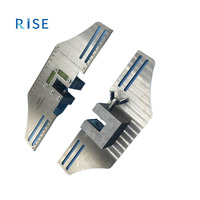 RISE haute qualité nouveau rail de guidage d'ascenseur règle de calibrage à Double ligne règle de jauge d'alignement de piste règle de positionnement de rail de guidage