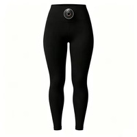 Legging long sculptant pour le yoga avec 7 modes de massage, short de massage pour le yoga pour tonifier le corps, entraîner les hanches et le bassin