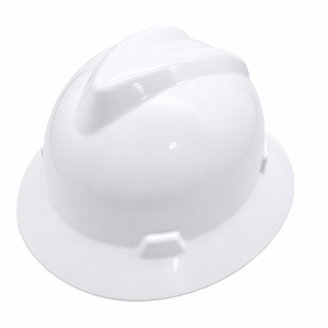 Toptan HDPE Tam Siperli Güvenlik Kaskı 6 Noktalı Süspansiyonlu Ayarlanabilir İnşaat Baretleri ANSI Z89.1 - Product Image 1