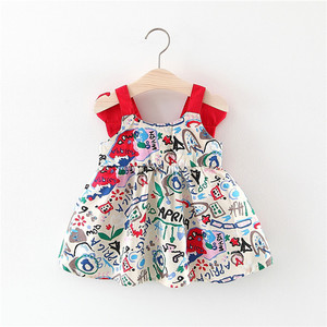 Ropa Infantil con Diseños de Dibujos Animados, Ropa de Bebé Personalizada, Vestido de Fiesta Brasileño de Talla Grande - Product Image 1