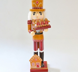 Nuevo Cookie Man Cascanueces <span class=keywords><strong>Soldado</strong></span> 35CM Artesanía de madera - Product Image 2