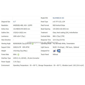Fournisseur d'écran LCD NL6448BC20-30C panneaux d'affichage de qualité industrielle neufs et originaux - Product Image 4