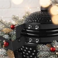 MCD 12 pouces rôtissoire Kamado céramique intérieur charbon de bois sans fumée BBQ Grill avec trois pieds