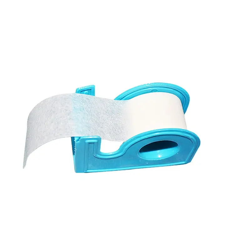 Free samples Micropore Non-woven Tape and with dispenser cutter packing