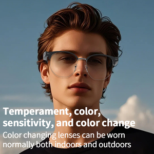 نظارات ذكية متعددة الوظائف من ليسيمو، جهاز ذكاء اصطناعي قابل للارتداء، مقاومة للماء IPX-5، مساعد صوتي ذكي بتقنية الذكاء الاصطناعي - Product Image 6