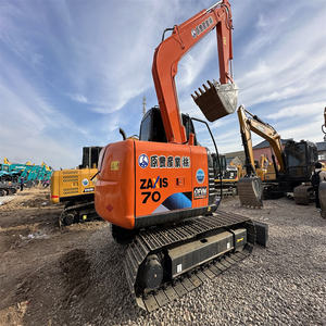 Modèle 2025 Excavatrice Hitachi ZX70 comme neuve Zaxis 70 5G 7 tonnes, engin lourd, pelle sur chenilles, faible nombre d'heures, moteur Isuzu à vendre - Product Image 4