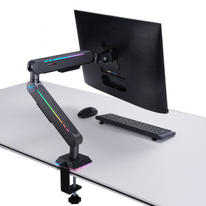 <span class=keywords><strong>Bras</strong></span> de moniteur personnalisé RGB pour <span class=keywords><strong>écran</strong></span> d'<span class=keywords><strong>ordinateur</strong></span> LCD LED, support d'<span class=keywords><strong>écran</strong></span> robuste à ressort à gaz unique en gros - Product Image 5