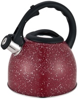 Bouilloire sifflante en acier inoxydable de qualité alimentaire 2,2 L, design classique moderne, compatible induction