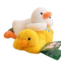 You Nanzai Adorable Peluche Courte Format de Poche, Modèles Canard, Lapin, Petit Ours, Compagnon Doux pour Enfants, Poupée de Machine à Pinces pour le Sommeil des Enfants, Coton PP