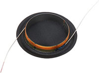 Diaphragme de tweeter en soie de 1 pouce, bobine vocale de 25,4 mm, kit de réparation de haut-parleur 8 ohms, pièces de rechange pour l'audio de cinéma maison