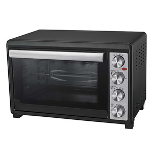 أدوات مطبخ منزلي سعة كبيرة 48 لتر فرن كهربائي محمصة خبز فرن أسود متعدد الوظائف - Product Image 3