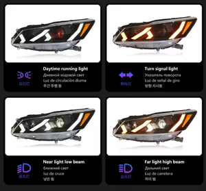 AURON 2016-2017 12V ชุดไฟหน้า LED DR-L แบบเต็มรูปแบบใหม่ 6000K 60W สำหรับ Honda Accord  ชุดอัพเกรด/ติดตั้งเพิ่มเติม - Product Image 2