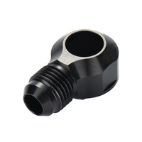 tuyau de carburant d'huile en aluminium personnalisé, pivot Push-lock renforcé PTFE aluminium un raccord