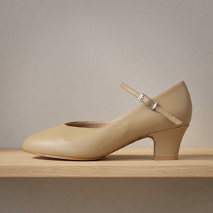 Zapatos de Baile Latino Baifa Danzo con Correa en el Tobillo, Tacones para Salsa, Tango y Flamenco para Mujer, Gamuza y Goma, MOQ Bajo, OEM - Product Image 4