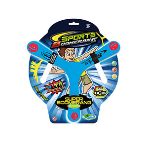 Kids Outdoor Toys Throw Flying <b>Disc</b> <b>Plastic</b> Return Boomerang Toy Sport Boomerang for Ouydoor Playing - Product Image 5