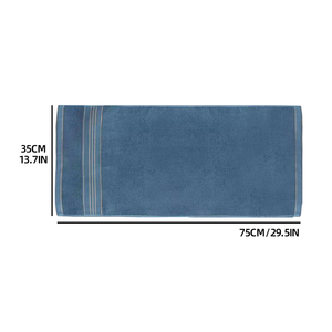 <span class=keywords><strong>Serviettes</strong></span> <span class=keywords><strong>de</strong></span> <span class=keywords><strong>Qualité</strong></span> Boucle Satinée en Coton Doux Épaississant Super Absorbant pour <span class=keywords><strong>Bain</strong></span> et Hôtel, Vente en Gros - Product Image 2