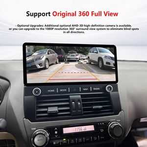 Penhui voor Toyota Prado 150 2014-2017 16+512GB Crystal Sound Android 14 autoradio 12.3 inch scherm DSP multimedia 2 Din - Product Image 4