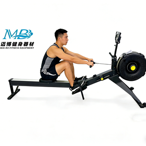 <span class=keywords><strong>Rameur</strong></span> <span class=keywords><strong>à</strong></span> Air Commercial MB Résistant au Vent, Équipement de Gymnastique en Promotion pour Studio de Fitness, Robuste, Silencieux, avec Moniteur de Données Intelligent - Product Image 1
