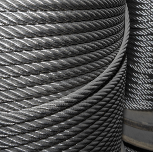 حبل من أسلاك الفولاذ المقاوم للصدأ 4VX48S + 5FC منخفض الكربون بسعر الجملة من المصنع - Product Image 3