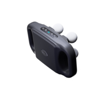 Pistolet de massage des tissus profonds à 6 têtes, appareil de relaxation musculaire avec thérapie par vibrations haute fréquence pour massage corporel complet