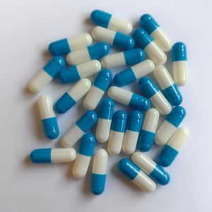 Capsules <span class=keywords><strong>vides</strong></span> bleues personnalisées Capsule de remplissage Taille 00 Capsules <span class=keywords><strong>vides</strong></span> séparées - Product Image 2