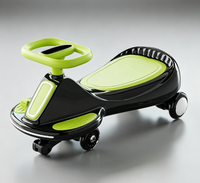 Voiture électrique rechargeable pour enfants HWTT LX-16, avec fonction de balancement et de torsion, batterie 12V, 4 roues motrices, jouet à conduire
