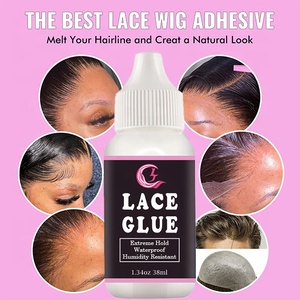 Colle adhésive invisible Clj en gros pour perruques, la meilleure colle à dentelle active et imperméable, et kit de coiffage résistant à la transpiration - Product Image 6