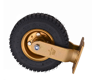 8/10-Zoll-Hochleistungs-Pneumatikräder Industrie-Nachlauf gummi rad - Product Image 6