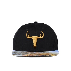Gorra de Calidad con Visera Personalizada, Bordado 3D de Toro, Cierre Trasero Ajustable para Niños - Product Image 2