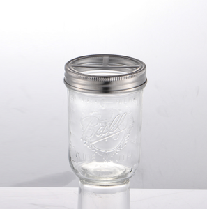 Vendita calda Muratore Vaso di Vetro Wc Bagno Spazzolino Da Denti Titolare Dispenser di Sapone Set - Product Image 5