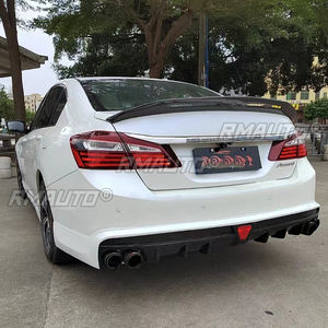 Alerón Trasero de Fibra de Carbono/FRP Brillante Estilo R para Honda Accord 2014 2015 2016 2017, Accesorios para Modificación de Automóviles - Product Image 3