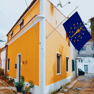 Drapeau <span class=keywords><strong>provincial</strong></span> personnalisé en plastique polyéthylène 90X150cm drapeau d'état personnalisé de l'Indiana - Product Image 3