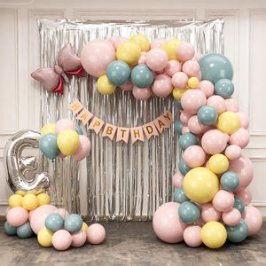 100 ballons en latex mat de 5 pouces, épais, écologiques, couleurs personnalisées pour les décorations de fête d'anniversaire et de Thanksgiving - Product Image 4