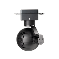 Kamera Gimbal UAV Mini 3 Axis A609R 2MP EO 640X512 IR Thermal AI Tracking 1200m Laser Rangefinder Drone Payload