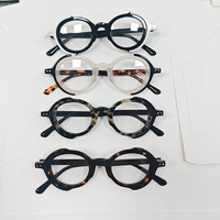 Montura de Gafas Graduadas Unisex de Acetato Grueso, con Bisagras de Resorte y Resistentes a Arañazos, Bajo MOQ, Suministro Directo de Fabricante