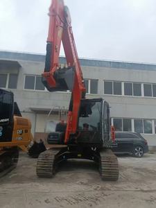 Excavatrice Hitachi Zaxis 120-3G, année 2023, faible nombre d'heures de fonctionnement, occasion, d'origine, 12 tonnes, machine de construction pour travaux de terrassement. - Product Image 4