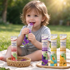 Gelée nutritionnelle pour enfants, formule personnalisée, saveur de fruits, complément alimentaire en gelée pour enfants, halal, sans OGM, OEM ODM, marque privée - Product Image 5