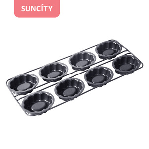 Suncity Cake Mold 6-Cavity Non-Stick Tart Pan Baking Pastry Tool For Dessert Making - Product Image 5