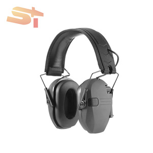 Étui de protection auditive SIKE, tactique, électronique, pliable, intrinsèquement sûr, en ABS, anti-bruit, amplification sonore - Product Image 4