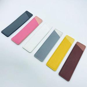 Étui à stylo en cuir PU personnalisé avec logo, cadeau promotionnel, porte-stylo simple, doublure en <span class=keywords><strong>feutre</strong></span>, multicolore avec sac en velours - Product Image 2