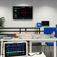 DARHMMY PVC Computadora ECG Simuladores Varias herramientas de educación en ciencias médicas