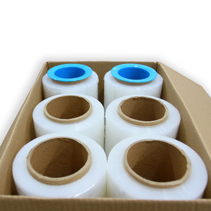 Film de protection PE 50cm x 300m 6 Jin, film étirable industriel pour emballage logistique, forte force de traction - Product Image 4