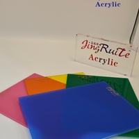 Plaques acryliques PMMA transparentes colorées de haute qualité pour le pliage, la découpe et le polissage, épaisseurs de 8 mm/10 mm/50 mm, tailles personnalisées disponibles