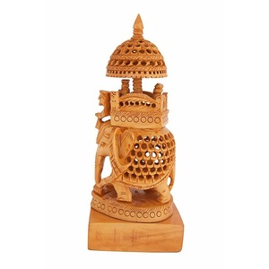 Elegante arte de madera tallada a mano para decoración espiritual Técnica pulida - Product Image 1