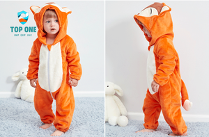 TopOne New 3D Tiger Kids Animal Ropa de invierno en general Cosplay Monos Niños Mamelucos - Product Image 6
